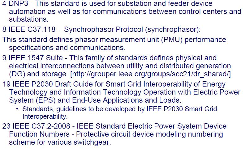 Standards Examples #1* (from NIST Framework) Report