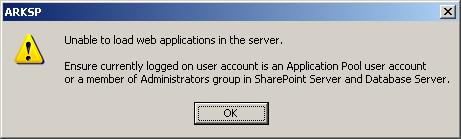 You may also view the errors in a report by clicking on the 'Error' button in the bottom status bar of ARKSP application.