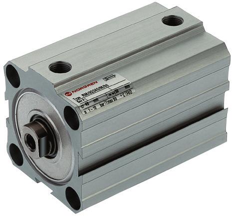 > Ø... 00 mm > One third the basic length of a corresponding ISO/VDM model > Fully non-corrodible specification > Standard magnetic piston for full control system versatility > Low friction, long