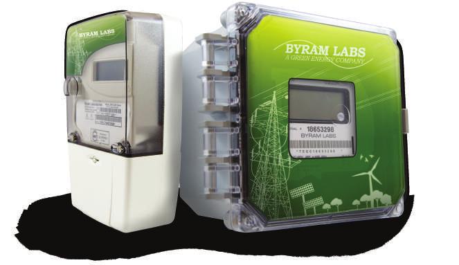 Byram s Electric Meters Byram s meters are revenue grade electronic devices that measure the amount of electric energy consumed by a residence, business, or an electrically powered device.