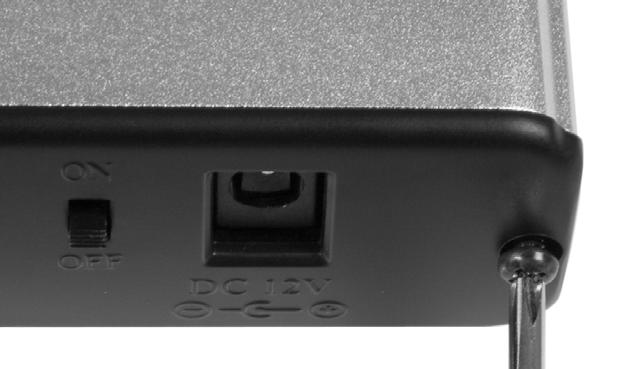 Connect the USB cable to the USB host port on the rear panel of the Enclosure then connect the remaining end of the cable to the host computer.