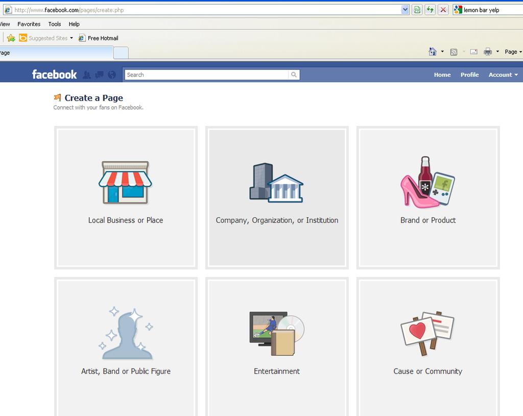 Getting Started Login Login into your personal Facebook profile before following these steps.