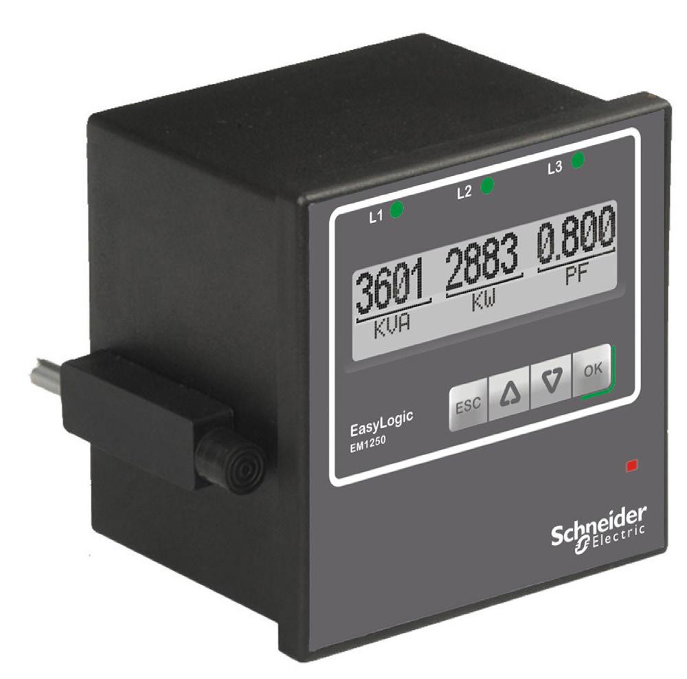 PowerLogic power-monitoring units power meter Technical data sheet
