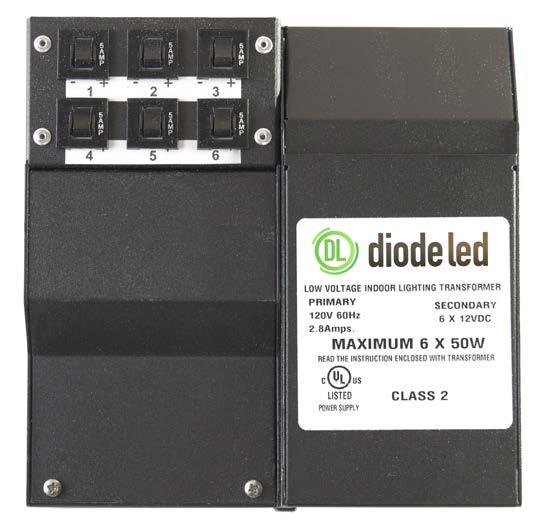 The 300 Watt driver also has a significant cost advantage for installations that require four (or more) 60 Watt drivers. o minimum load restriction.