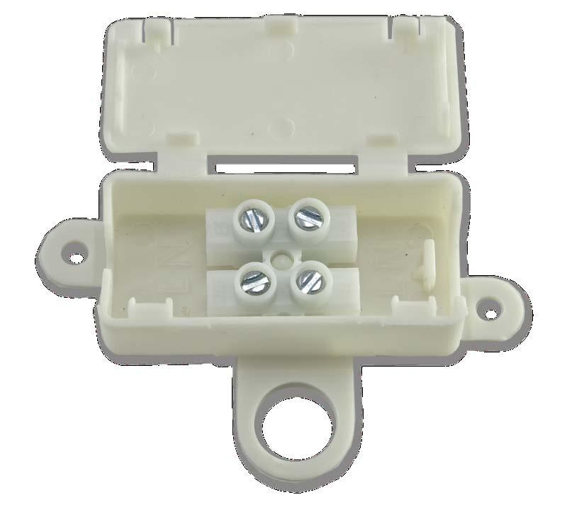 LO-PRO Junction Box (Item #DI-0980) L7.7 x W1.8 x D4.9 The LO-PRO Junction Box is a low profile and rugged steel enclosure designed for use with our 20W, 35W, and 60W 12V Drivers.