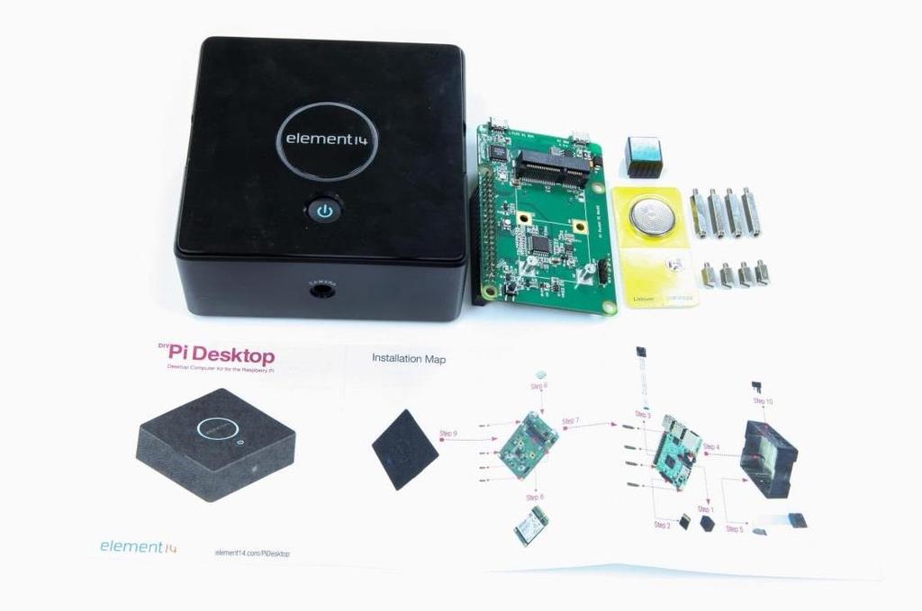 1. Introduction 1.1 Overview The Pi Desktop is a desktop computer kit based on Raspberry Pi 2 & 3. It includes a case and an expansion board that can turn a Raspberry Pi into a real desktop PC.