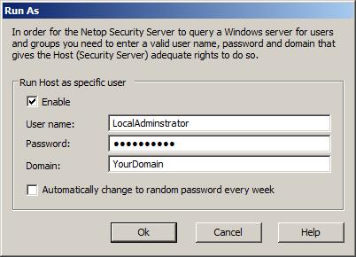 5. Launch the Security Server module and run the setup wizard 1. From the Windows desktop go to the Start menu and select All Programs > Netop Remote Control > Security Server.