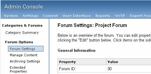 2. Define permissions for the forum Select the forum in question and open the permissions configuration. Grant new permissions for the room member group. Select Read Forum and Create Thread.
