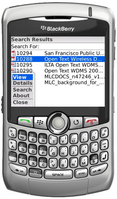 WirelessDMS BlackBerry Client One of the most popular additions to WirlessDMS is the native BlackBerryOS client.