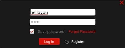 slide password, then