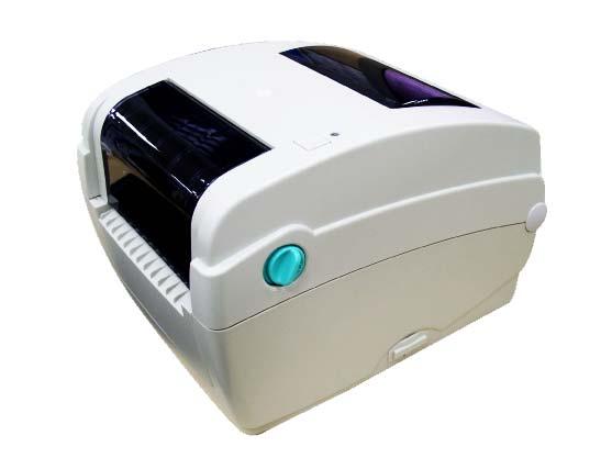 Printer Overview Front View 3 1 4 5 2 6 1. Ribbon access cover 2.