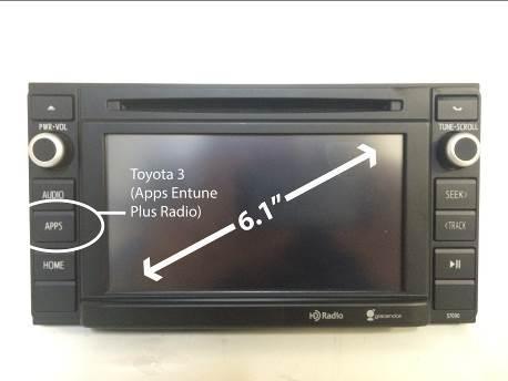 Toyota 3 navigation system application guide 2014 2015 Tundra (7 Entune Plus Apps Radio) 2014 2015 Tacoma (6.