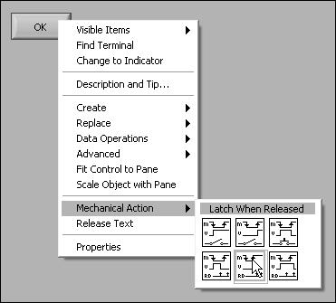 Lesson 4 Implementing a VI Boolean Values LabVIEW stores Boolean data as 8-bit values. If the 8-bit value is zero, the Boolean value is FALSE. Any nonzero value represents TRUE.