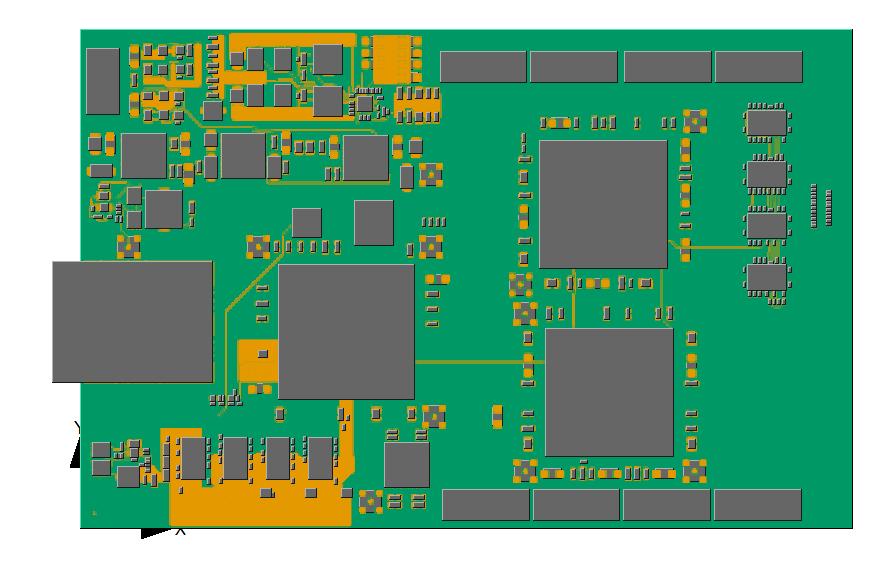 3.3 64-bit FloEDA Bridge The FloEDA Bridge module will now run as a 64-bit application. This allows more detailed PCB models to be imported or created and transferred to FloTHERM. 3.