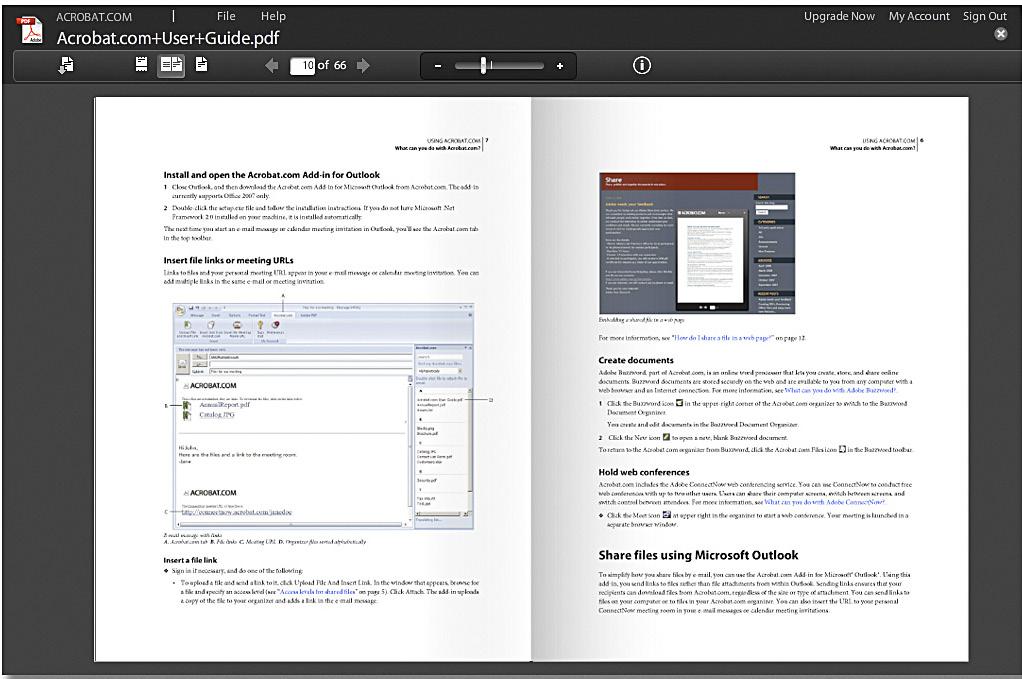 10 cool things you can do with Acrobat.com 3 files appear in one place whether you ve uploaded them from your computer or created them using one of the Acrobat.com applications.