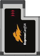 Using ExpressCards Your computer has an ExpressCard slot. ExpressCard supports the PCI Express and USB 2.0 serial data interfaces (supporting speeds of up to 2.