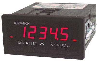 Both models operate with all Monarch sensors (see Pages 15-18) and display in fixed or floating decimal point format.