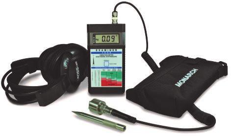 Vibration Velocity Vrms The Examiner 1000 overall vibration meter and electronic stethoscope is the ideal tool for cost effective predictive maintenance.