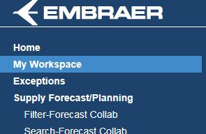Locate Orders via My Workspaces To search using My Workspace, 1. Go to My Workspaces via the Navigation Bar. 2.