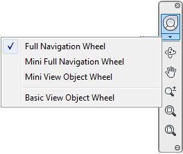 Appearance of the Wheels You can control the appearance of the wheels by switching between the different styles of wheels that are available, or by adjusting the size and opacity.