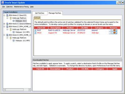 WebLogic Manageability Configuration Management, Automation Configuration Wizard Create
