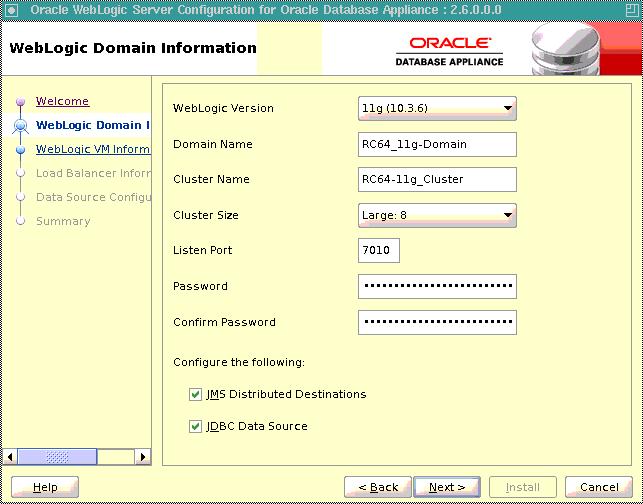 Using the Configuration Utility If you created a configuration file on a remote client and then transferred the file to Oracle Database Appliance, navigate to the directory where you stored the file