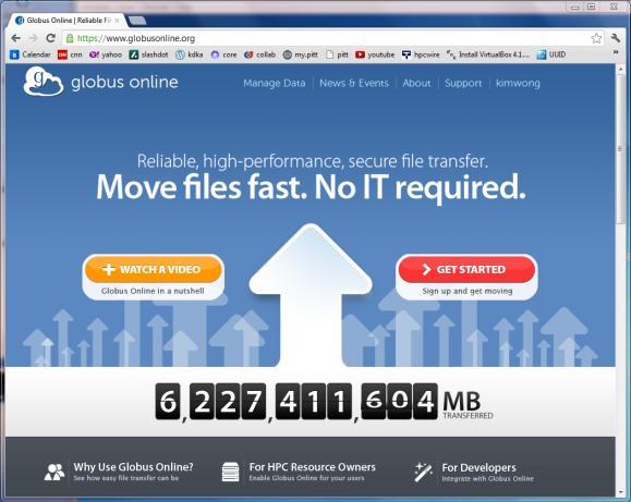 Transferring using Globus Online?