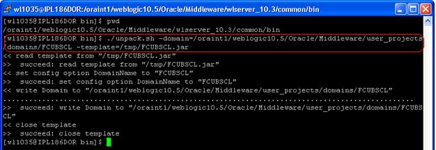 5/oracle/middleware/user_projects/domains/fcubscl -template=/tmp/fcubscl.jar 1.4 JVM Tuning This section of the document provides JVM optimization for Oracle FLEXCUBE UBS.