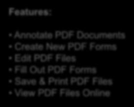 New PDF Forms Edit PDF Files Fill Out