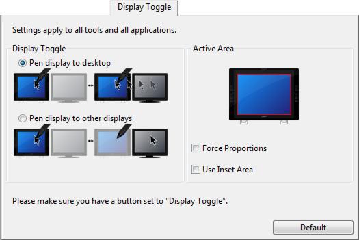 21 WORKING WITH DISPLAY TOGGLE DISPLAY TOGGLE is available only on multiple monitor systems.
