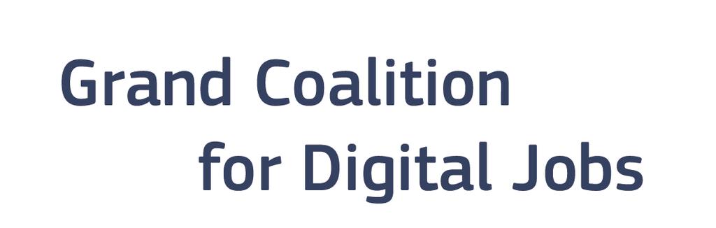 About the Grand Coalition for Digital Jobs The European Commission is leading a multi-stakeholder partnership to tackle the lack of digital skills in Europe and the thousands of unfilled ICT-related
