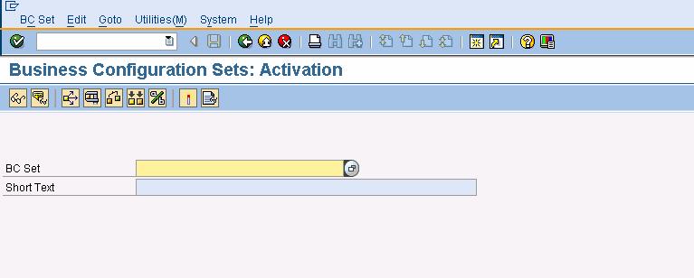 3.2 Activating Solution Manager BC-Sets Required for Service