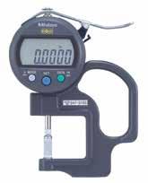 Thickness Gages SERIES 547, 7 Tube thickness measurement 547-361S 7360 / Digital Type Range Order No. Resolution Accuracy Force Indicator 0 -.47 / 0-12mm 547-561S.