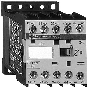 References For control circuit: a.c. or d.c. a or c Low consumption mini-control relays (a.c. control circuit) - Mounted on 35 mm 7 rail or Ø 4 screw fixing.