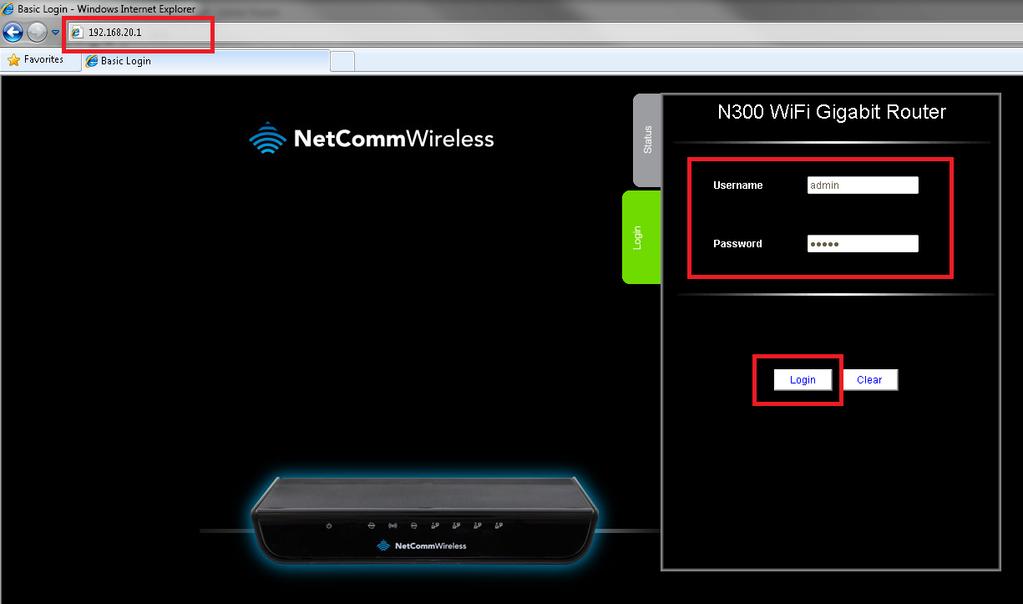Step 2: Configuring your wireless settings: Please ensure that your router is connected to your computer using an ethernet cable before continuing.