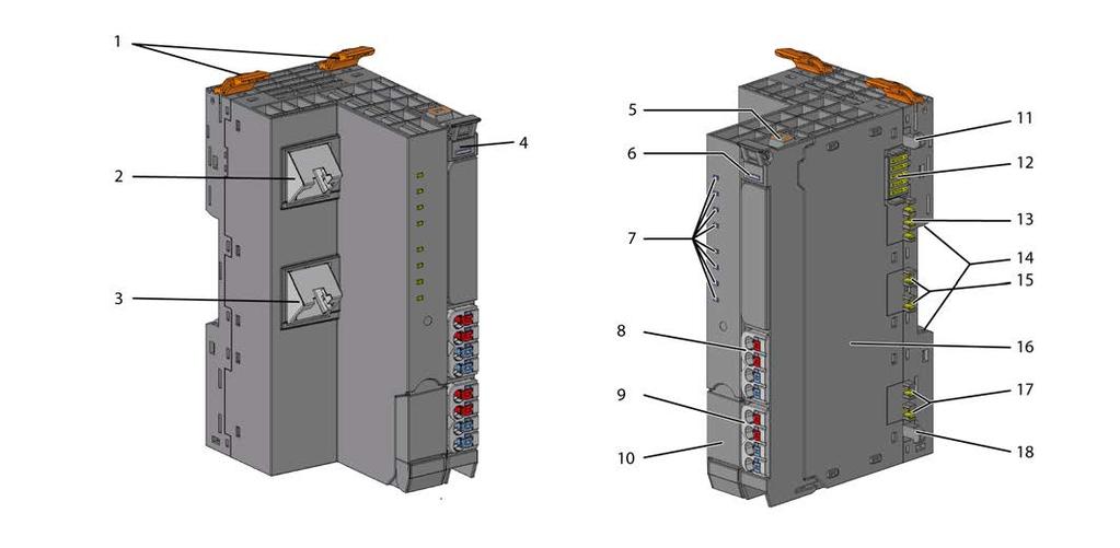 Double-click assembly: The station modules can be installed quickly and simply.