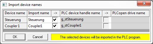 Alternatively, you can create the terminals manually in the PLC controller configuration