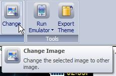 6.2.2 Step 2 Change Image On the Tree view window, select Mainmenu Page1 then replaces each icon file with your own on the Property Window,