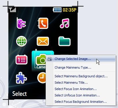 6.4 Feature (NonTouch) Phone Theme 6.4.1 Step 1 Create New Theme After choosing Create New Theme from the intro dialog, you will see a dialog box as below.