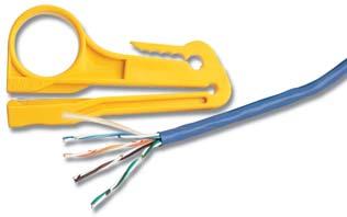 ............... Replacement twisted-pair die (yellow) TERA Cable Preparation Tool CPT-DIE-RG CPT-DIE-TP TOOLS AND TESTERS The TERA cable preparation tool significantly reduces the time required to