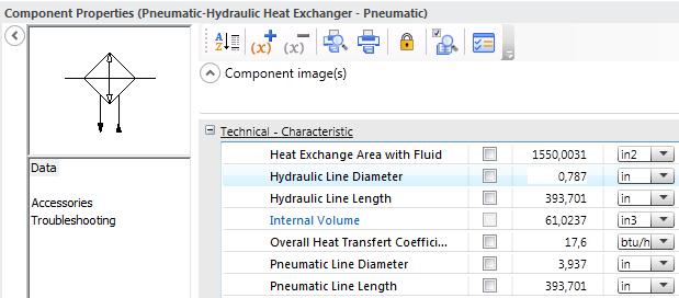 New Hydraulic/Pneumatic Heat Exchanger This new component allows heat exchange between air and hydraulic fluid.