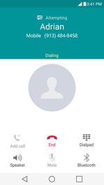 Add call to initiate a 3-way call. End to end the current call. Dialpad to display the dialpad to enter additional numbers, for example, an extension or access code.