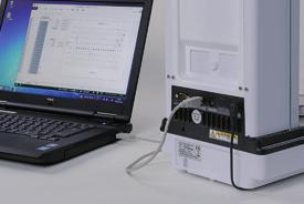 Various productivity-boosting weighing applications USB Offers Greater Expandability (USB host: APW only) Equipped standard with an RS-232C connector, a USB device and a USB