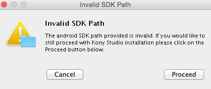 3. Installing Kony Studio Kony Studio Installation Guide - Mac 6. Ensure the information in Prerequisites page is correct and click Next.