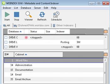 Beginning with the Worldox Update File 10 (WDU10) revision of Worldox GX4, Indexer as a Service generates other services that carry out scheduled tasks.