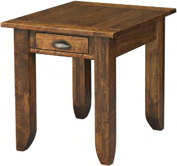 18" End Table Item #: 500-01 22" x 26" x 24"
