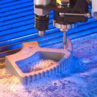 Common Challenges All waterjet cutting (2D and 3D) shared common challenges: Waterjets have natural taper Occurrence of