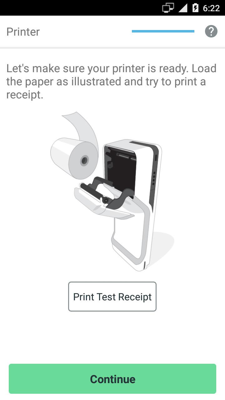 Setup Paper Roll on Flex Insert paper roll into printer To make sure your