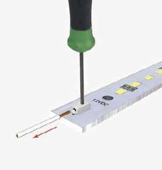 34 mm 2 ) Direct push-in of solid conductors Easy conductor removal via operating tool Rated data: 160 V, 2.