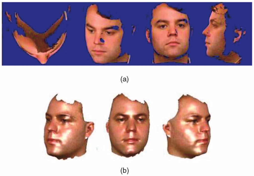 Signature to recognize frontal face scans with different expressions, which was treated as a 3D recognition problem of nonrigid surfaces.